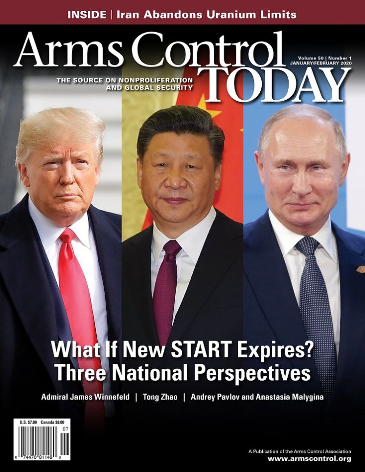 Arms Control Today, News in Brief, January-February 2020